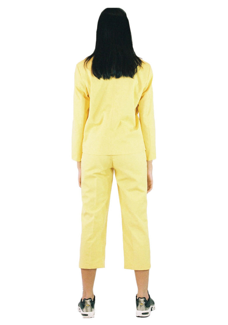 Romelu Trousers - Lemon